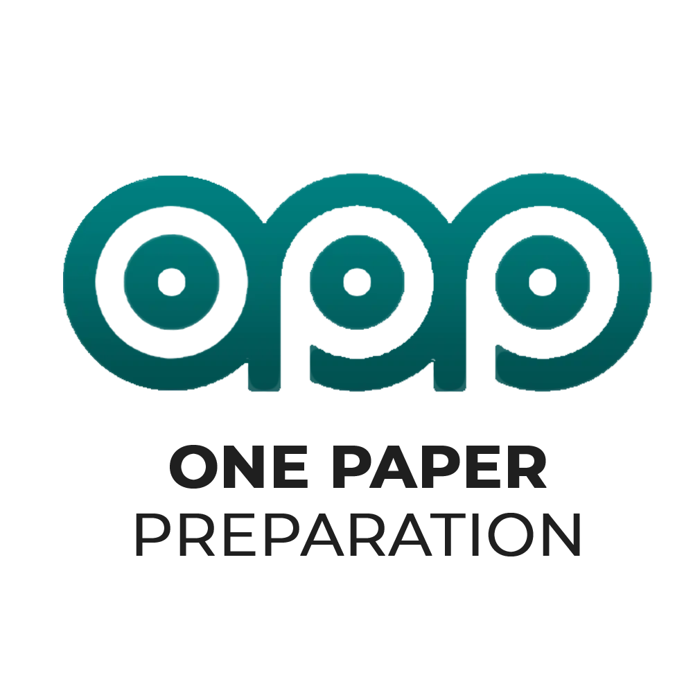 One Paper MCQs Preparation Logo